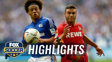 In fünf partien mit kölner beteiligung gab es sage und schreibe 24. FC Schalke 04 vs. 1. FC Koln - 2015-16 Bundesliga ...