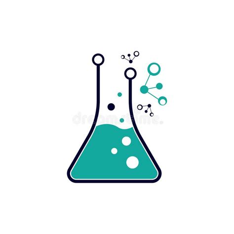 Chemistry Logo Vector Template Illustration Stock Vector Illustration