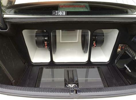 Trunk Build Car Audio Installation Car Audio Systems Car Stereo Systems