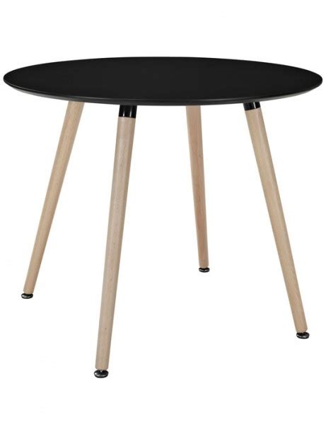 Ombre Wood Round Table Modern Furniture Brickell Collection