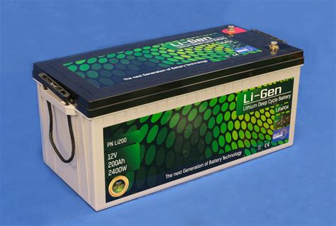 12v 200ah Ligen Lithium Leisure Battery Sunstore Solar