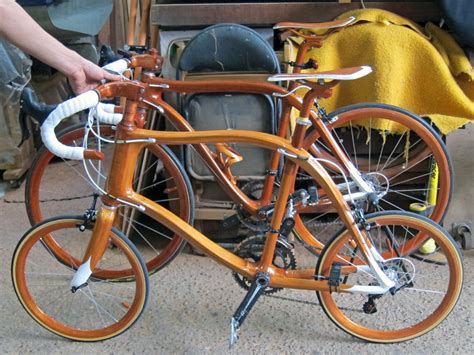 Sanomagic Wooden Bicycle Mahogany Mini Wheel Bike Gogogreen