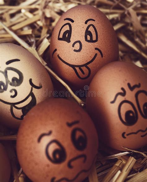 580 Brown Eggs Funny Faces Stock Photos Free Royalty Free Stock