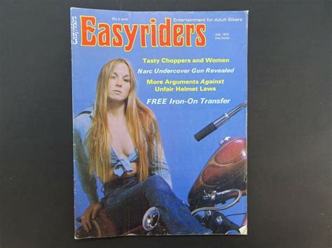 easyriders magazine july 1975 easy rider chopper biker motorcycle back issue easy rider antique