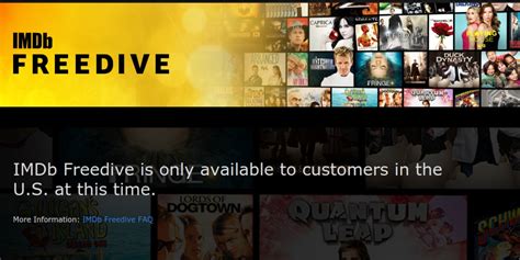 Imdb Launches Freedive A Free Streaming Service