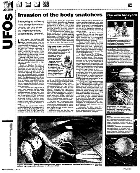Looking Back Ufos The Guardian