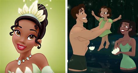 A Few Artists Have Re Imagined Disney Princesses As Parents