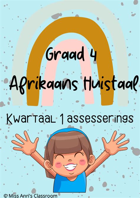 Graad Assesserings Kwartaal Afrikaans Huistaal English Fal Vrogue