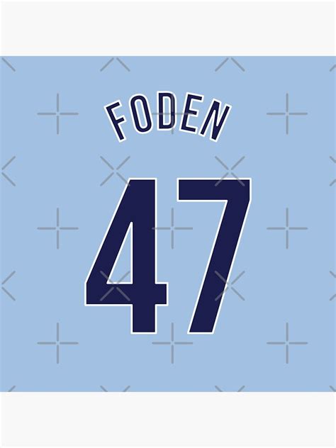 Foden 47 Home Kit 2223 Season Sticker For Sale By Gotchaface