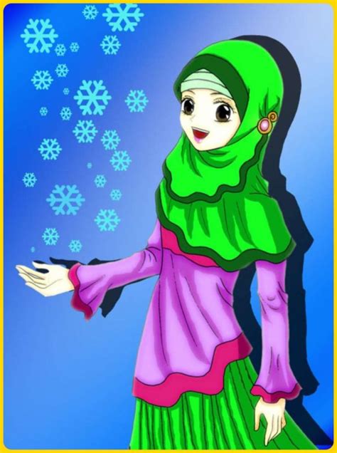 1000 Gambar Kartun Muslim Muslimah Terbaru Terlengkap Paling Keren
