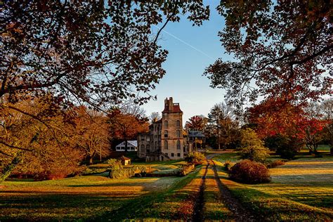 Fonthill Castle In Autumn Photograph By Michael Brooks Fine Art America