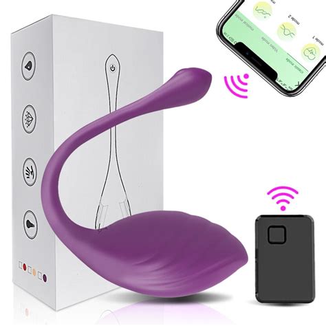 Tluda Bluetooth Remote Vibrating Eggs For Womenwearable Wireless