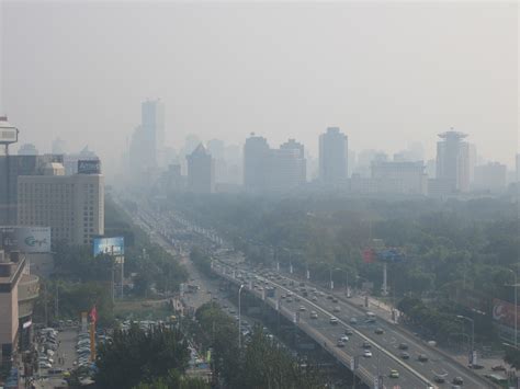 Pollution Over Beijing A As Architecture