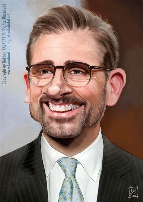 Artstation Steve Carell Portrait Work