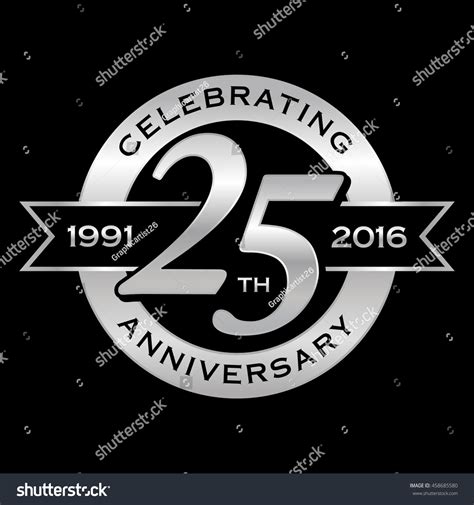 6693 25th Anniversary Logo Images Stock Photos And Vectors Shutterstock