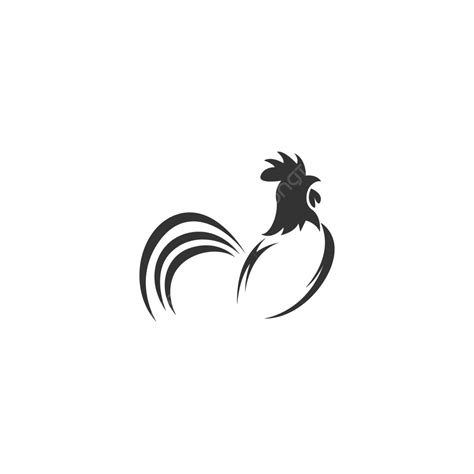 Rooster Logo Icon Design Template Vector Isolated Cock Art Vector