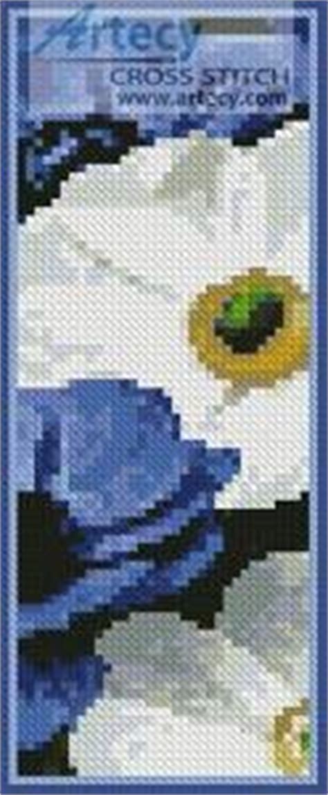We hope you find that perfect blossom to inspire your next stitching creation! Blue and White Flowers Bookmark Cross Stitch Pattern bookmarks