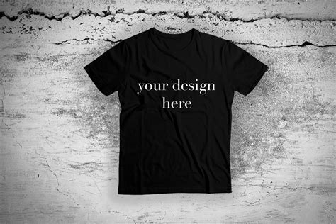 Black Shirt Mockup Gildan T Shirt Graphic By Vetalstock · Creative