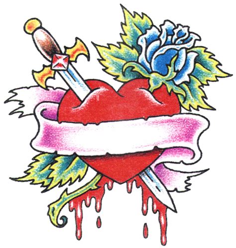 Tatuaje Corazón Clásico Png Transparente Stickpng