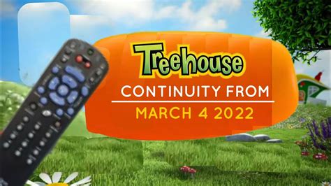 Treehouse Tv Canada Continuity March 4 2022 Youtube