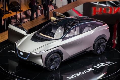 Nissan Imx Kuro Electric Crossover Car Editorial Photography Image Of