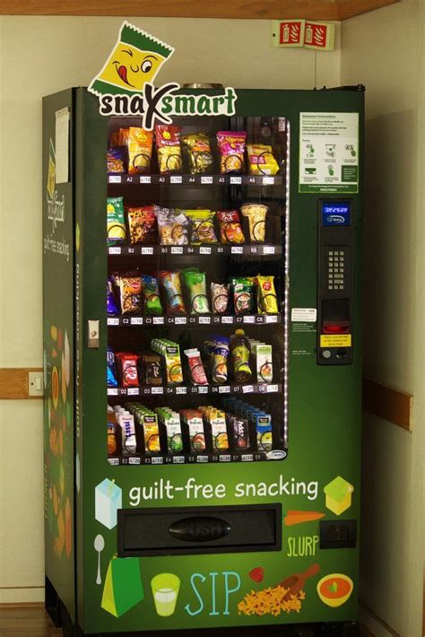 Snaxsmart Provides Healthy Snack And Beverage Vending Machines That Are