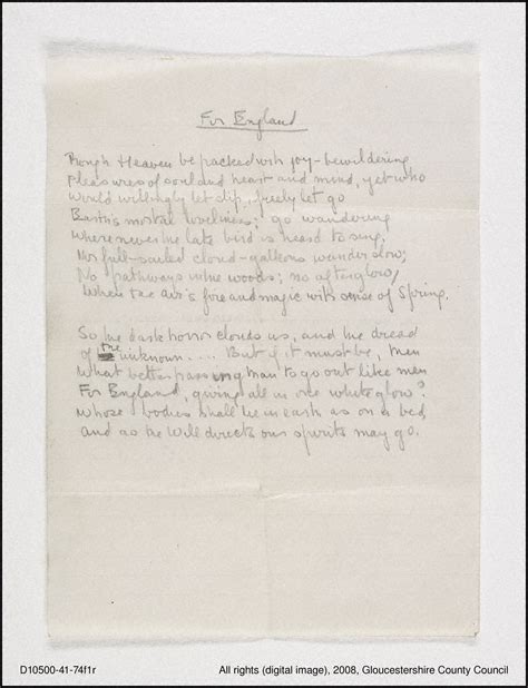 For England First World War Poetry Digital Archive