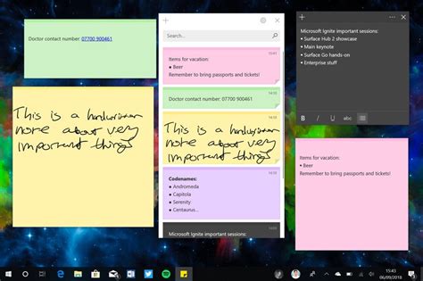 Download my notes for windows to start using your hcl ibm lotus notes applications on your android or iphone. Best new features in Windows 10's Sticky Notes 3.0 ...