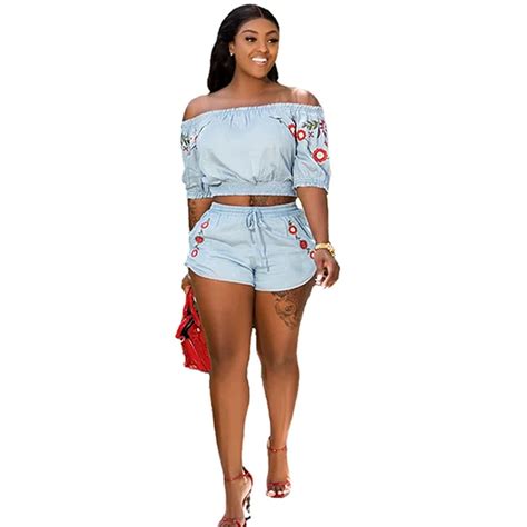 off the shoulder 2 piece set women floral print crop top and shorts set casual two piece outfits
