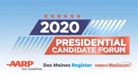 july 15 20 2019 aarp ia presidential candidate forums
