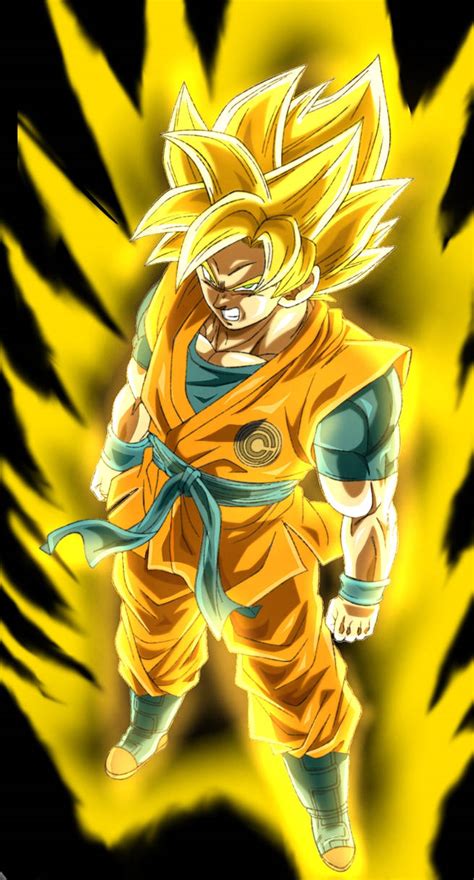 Goku Ssj 1 By Aniartes On Deviantart