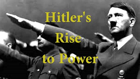 hitler rise to power