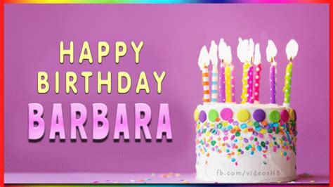 Happy Birthday Barbara  Birthday Greeting Birthdaykim