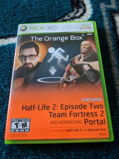 The Orange Box For Xbox 360 Complete Half Life 2 Portal Team