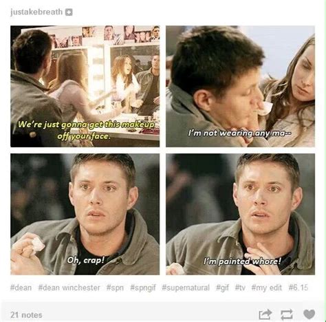 Lmao This Is One Of The Funniest Episodes Of The Show Supernatural Tv Show Spn Lovey Dovey