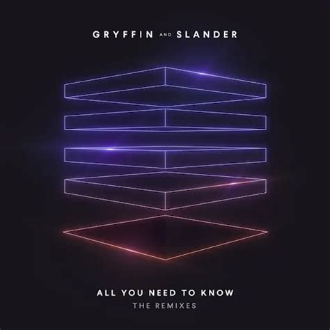 Gryffin And Slander All You Need To Know The Remixes Lyrics And