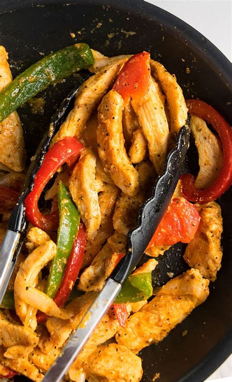 Mix together until thoroughly combined. Chicken Fajitas (One Pot) | One Pot Recipes