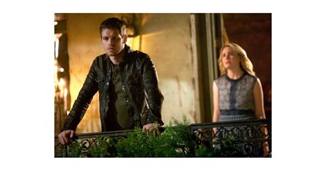 Klaus Looks Angry As Cami Leah Pipes Turns Up Behind Him The Originals Season 1 Finale