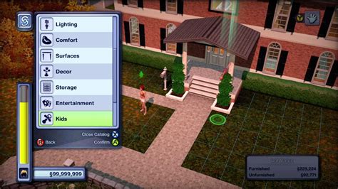 The Sims 3 Pets Xbox 360 In Depth Build And Buy Mode Catalog Hd