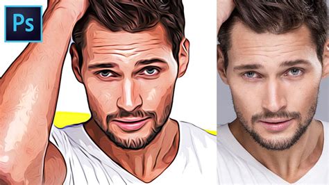 How To Convert Photo Or Face Into Cartoon In Photoshop Quick And Easy