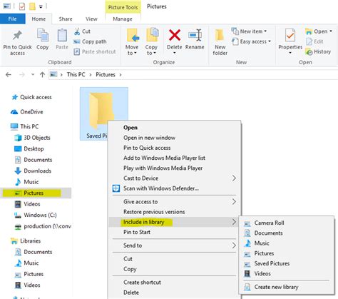 How To Remove File Not Folder From Library In Windows 10 Pro