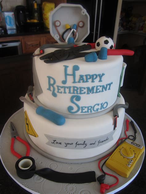 Electricians Retirement — Retirement Retirement Cakes Retirement