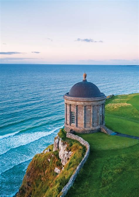Mussenden Temple A1 Canvas From Eire Bespoke Wallcoverings