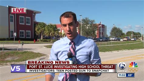 Port St Lucie Police Investigate Snapchat Threat To Treasure Coast