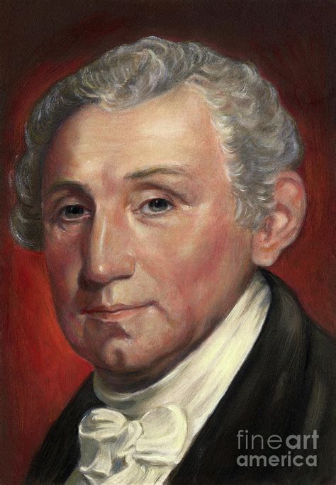 Portrait Of James Monroe By Bettmann