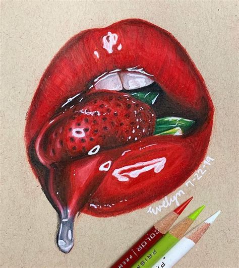 How to draw human lips. Lip colors pencil drawing #colors #pencil #drawing ...