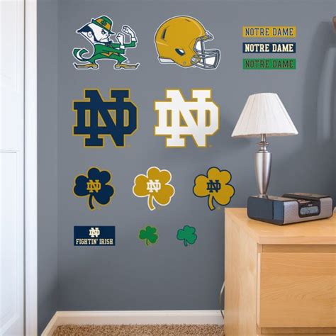 Notre Dame Fighting Irish Logo Assortment Large Officially Licensed
