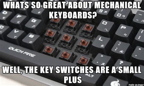 25 Best Memes About Mechanical Keyboard Mechanical Keyboard Memes Images