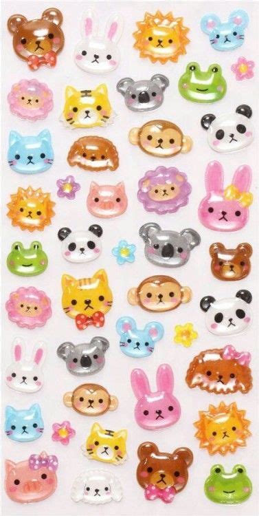 Many Different Types Of Plastic Animal Stickers