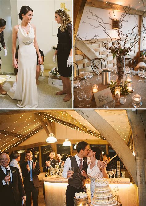 A Rustic Winter Wedding At Cripps Barn With Diy Home Made
